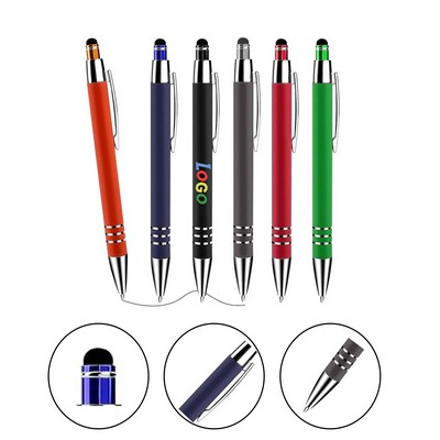 Aluminum Ballpoint Stylus Pen