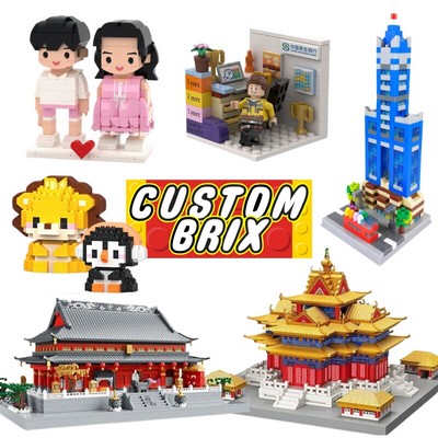 CustomBrix Personalized LEGO-Style Sets