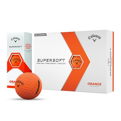 Callaway Super Soft Orange Golf Balls