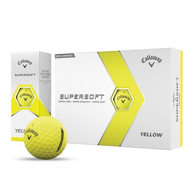 Callaway Super Soft Yellow Golf Balls