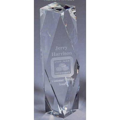 Crystal Awards/President Award (9-7/8"x2-1/2")