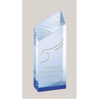 6" Chiseled Edge Acrylic Award