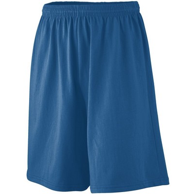 Youth Longer Length Jersey Shorts