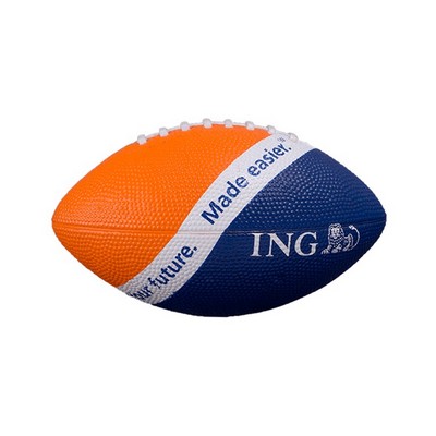 Overseas Custom Rubber Mini Football (6 1/2")