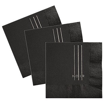 2-Ply Dark-Tone Facial Beverage Napkin