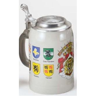 Old Germany Stein Mug w/Old Germany Lid