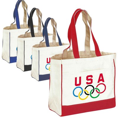 15 Oz. Canvas Tote Bag (22"x13"x5")