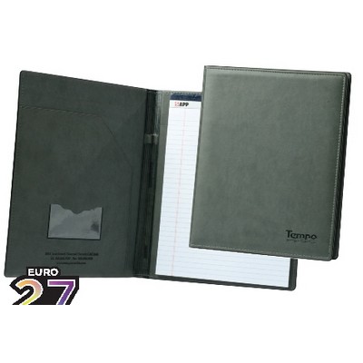 Euro Padfolio w/Moire Liner (Letter)