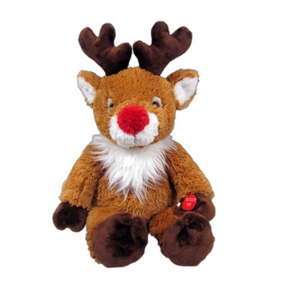 Custom Plush Holiday Reindeer