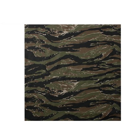 22" Tiger Stripe Camouflage Bandana