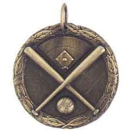 Baseball Medal - 1-1/4"