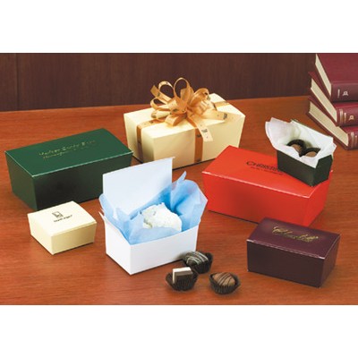 Contemporary Ballotin Style Candy Box (4"x2 1/2"x1 7/8")