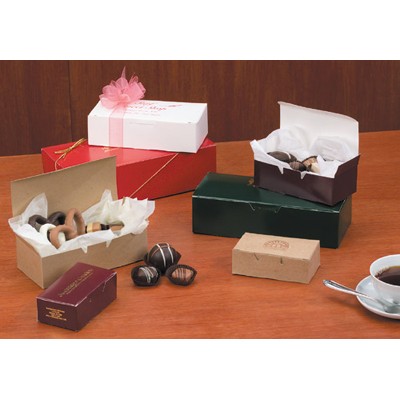 Contemporary Ballotin Style Candy Box (6 5/8"x3 3/4"x3 1/2")