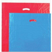 Red Super Gloss™ Low Density Single Layer Bag (20"x20"x5")