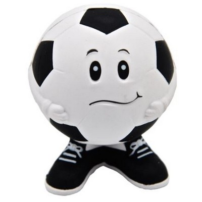 Soccer Ball Man Figure Stress Reliever Toy