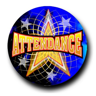 Attendance Full Color Stock Insert (2")