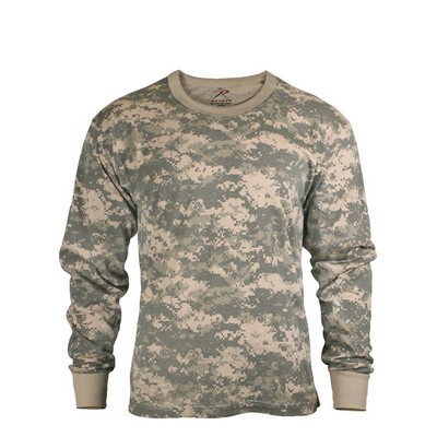 Army Digital Camouflage Long Sleeve T-Shirt (2XL)