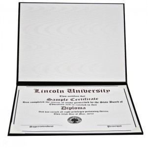 Padded Deluxe Certificate Cover (8 1/2"x11")