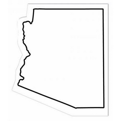 Arizona State Shape Magnet - Full Color