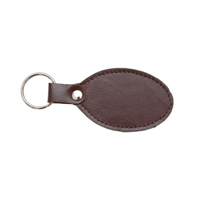 Ashlin® Designer Expresso Brown Bernicia Oval Key Fob