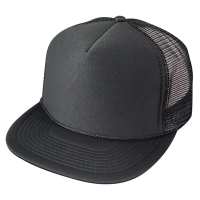 Flat Bill Summer Mesh Cap