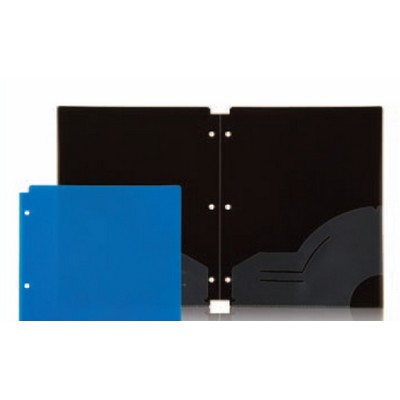 Assorted 3-Hole Punched 2 Pocket Folder