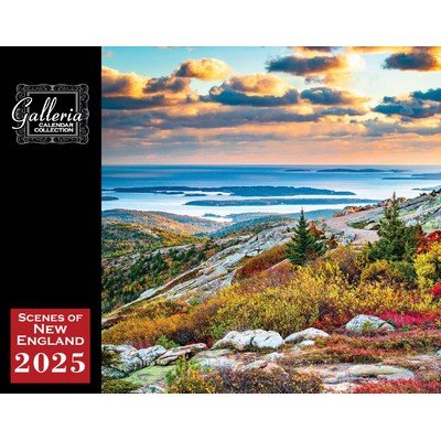 Galleria Wall Calendar 2025 Scenes Of New England (SOLDOUT FOR MULTI COLOR PRINTS)