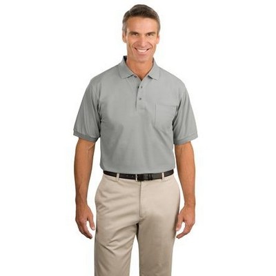 Port Authority® Silk Touch™ Polo Shirt with Pocket