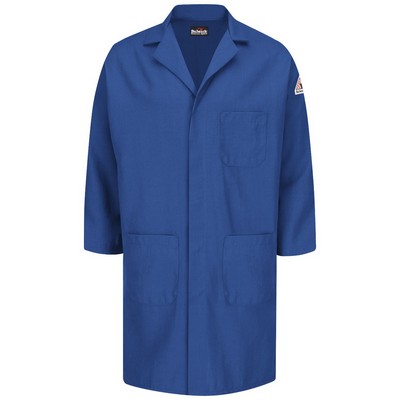 Bulwark Men's Concealed Snap Front Lab Coat - Nomex IIIA - 6 oz.