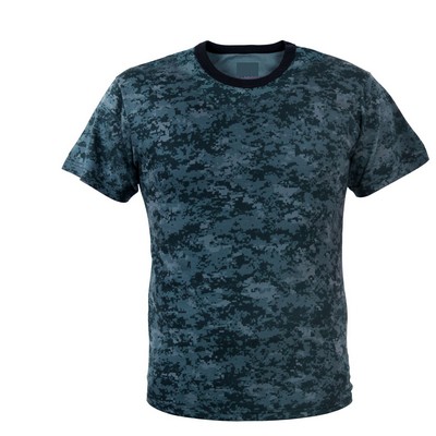 Midnight Digital Camouflage Military T-Shirt (2XL)