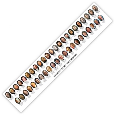 Ruler, 12" Presidents Wide