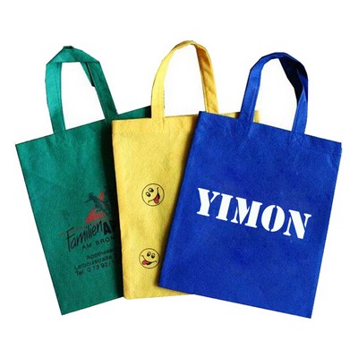 Economy Non Woven Tote Bag - (13 1/2"x14")