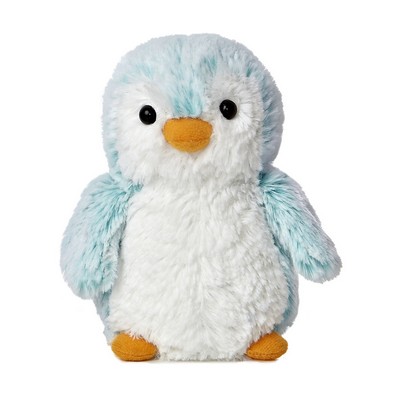 6" Blue Pom Pom Mini Penguin Stuffed Animal