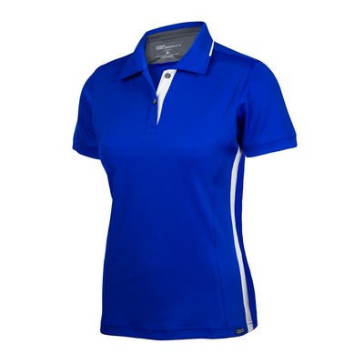 Ladies' Vanguard Hybrid Interlock Knit Polo