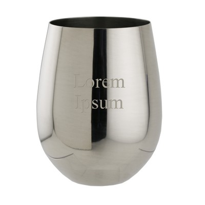 18 Oz. Stainless Steel Stemless Wine Glass