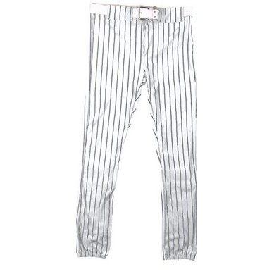 Youth Warp Knit Pinstripe 14 Oz. Baseball Pant w/ Tunnel Loop