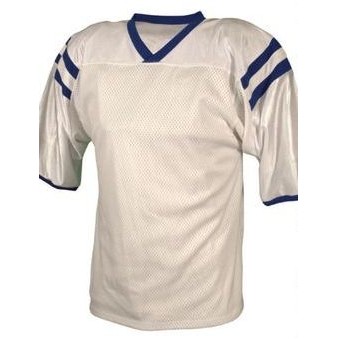 Adult Dazzle Cloth/Pro Mesh Football Jersey Shirt w/Contrasting Trim