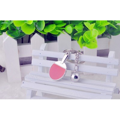 Tennis Shaped Key Chain