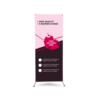 High Quality X Banner Stands Package (31.5" x 70")