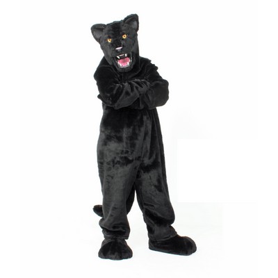 Real Cat Panther Mascot Costume