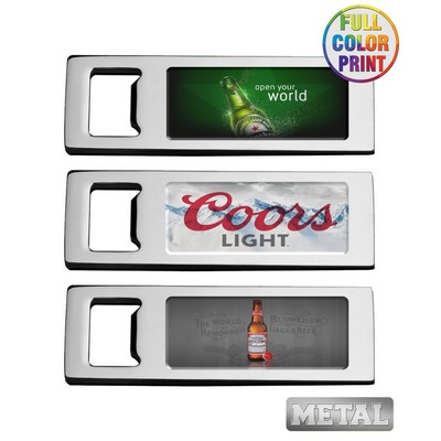 Metal Sleek Beer Bottle Opener