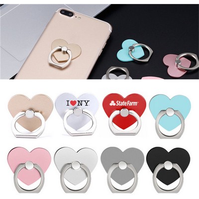 Washington Heart Mobile Phone Ring Grip Holder And Stand