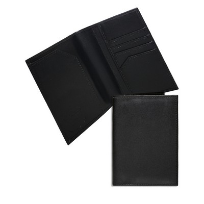 Ashlin® Designer Amsterdam RFID Blocking Vegan Leather Passport Wallet