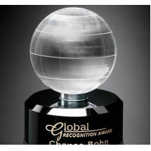 Award In MotionÂ® Globe 4-3/4"