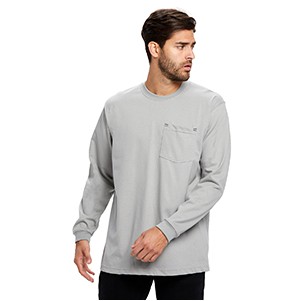 Men's Long Sleeve Pocket Tee - Flame Resistant