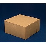 Lock Corner Kraft Cake Bakery Box (12"x12"x6")