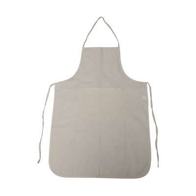 Natural Bib Apron - blank (24" x 35")