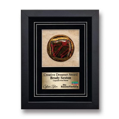 Virtuoso Plaque - Golden/Black 10½"x13½"