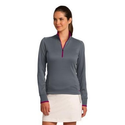 Nike® Golf Ladies' Dri-Fit™ 1/2 Zip 8.3 Oz. Cover Ups