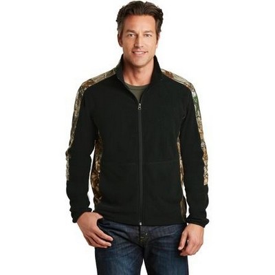 Port Authority® Camouflage Microfleece Full-Zip Jacket